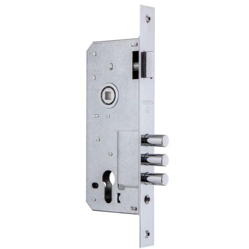 Замок врезной б/руч. FUARO DD900/C-45.85.3MR хром (15450)