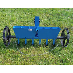Сеялка универсальная навесная для мотоблоков ПАХАРЬ СМ6
