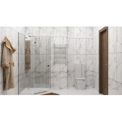 Панель ПВХ Unique 2,7*0,25*8 Натуральный мрамор белый (лазерная печать) (12)