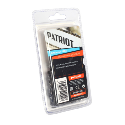 Цепь PATRIOT 3/8-1,3-50 (91VS-50E)