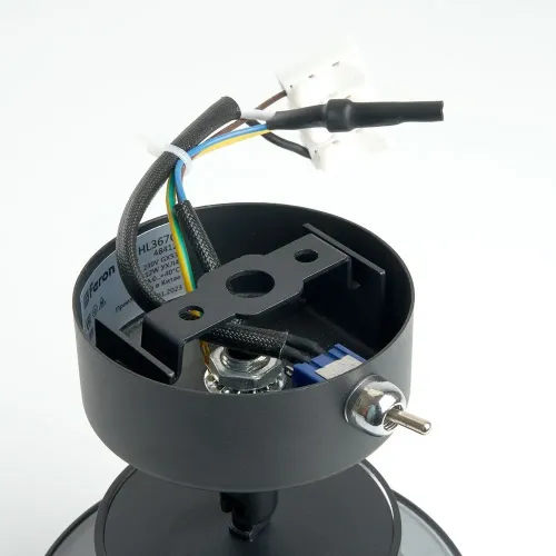 Светильник накладной FERON HL3670 AURA GX53 черный(48412)