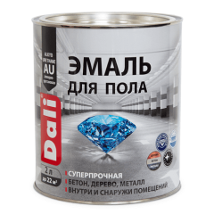 Эмаль для пола DALI бежевая 2 л