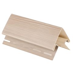 DOCKE планка к сайдингу D4.7Т угол Наружный Орех 3м