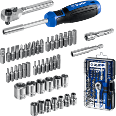 Отвертка ЗУБР Компакт-47 с насадками 47шт (25283-H47)