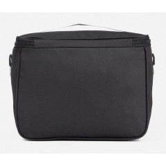 Термосумка 12,5л на молнии, цвет черный, регулируемый ремень, наружный карман (9257274)