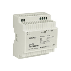 Блок питания на DIN-рейку APEYRON 12V 60W IP20 78х93х56мм 03-161