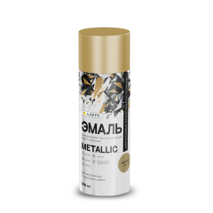 Эмаль аэрозольная Лакра Metallic Металлик Золото 35