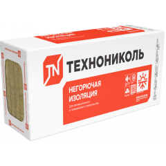 Утеплитель мин/ват ТЕХНОНИКОЛЬ ТЕХНОВЕНТ 1200х600х50 (6шт, 4,32м2, 0,216м3)