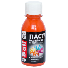 Паста колерная DALI универсальная ПЕРСИК 0,1кг