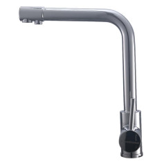 Смеситель для кухни EVA GOLD FK041C хром, латунь, с каналом для фильтрованной воды