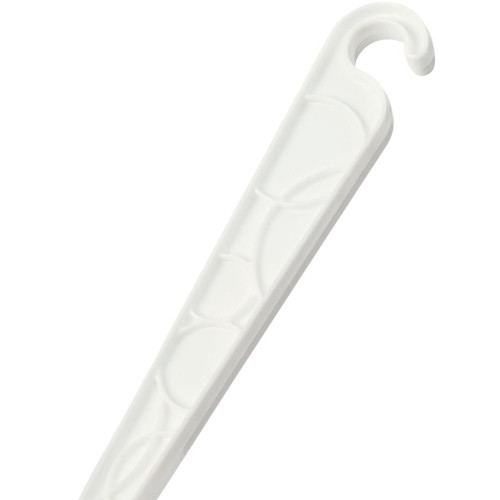 Ёрш для туалета напольный SPIN&CLEAN Disco, пластик, белый (1070077)