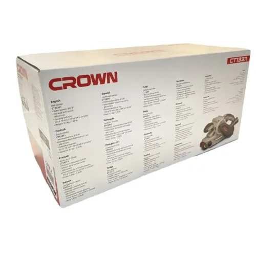 Машина шлифовальная ленточная CROWN CT13311