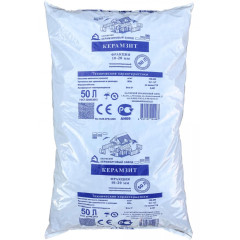 Сухая засыпка Керамзит в мешках по 0,05м3 (фр.10-20)