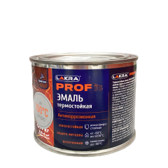 Эмаль Лакра PROF IT термостойкая антикоррозионная  до 700С Серебристый  0,4 кг