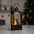 Фонарь новогодний Luazon Lighting Снеговик с елкой свечение теплое белое (9591302)