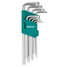 Набор ключей шестигранных ВОЛАТ TORX T10-T50 9шт длинных (11020-09)