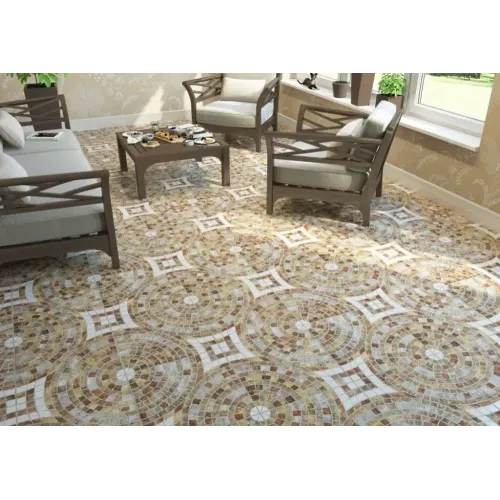 Плитка керамогранит 450*450*8мм. Бремен мрамор корич. светлый арт. 739661 в уп. 1.215 м2 (6шт.)