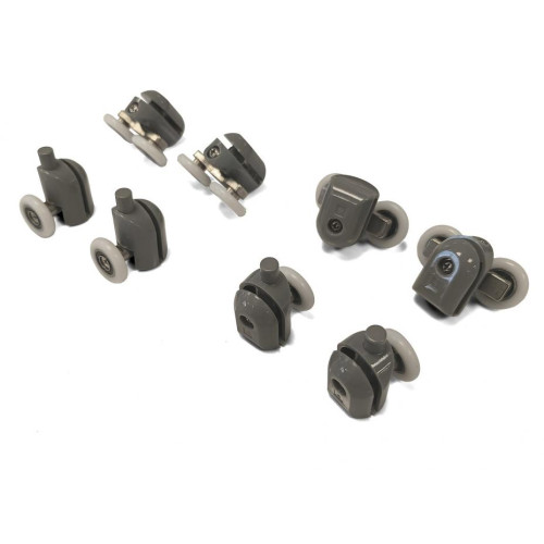 Душевая кабина ТРИТОН 90х90см низ. поддон, ПРАЙМ САТИН, серое заднее стекло, М3 (3 кор)