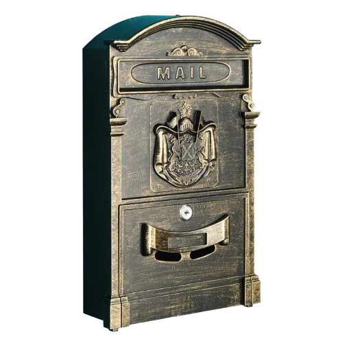 Ящик почтовый №4010В старая бронза  (4) (10285)