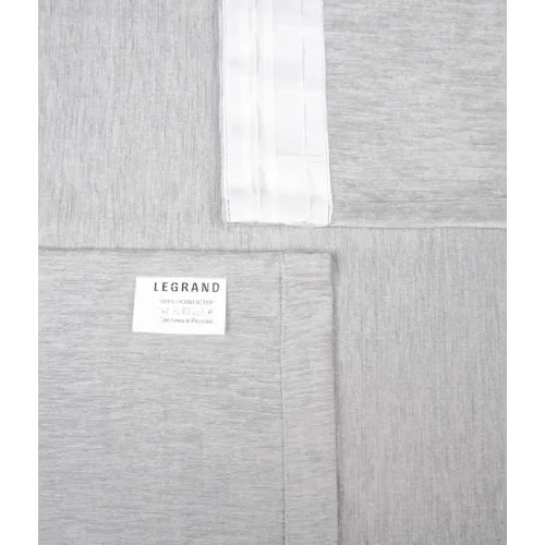 Портьера Ле-Гранд Гамма 180*260 светло-серый