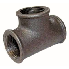 Тройник чугунный ф 15 г/г/г