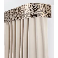 Карниз Ле-Гранд Бруно 2,0м (2ряд) черное золото с поворотами (3)