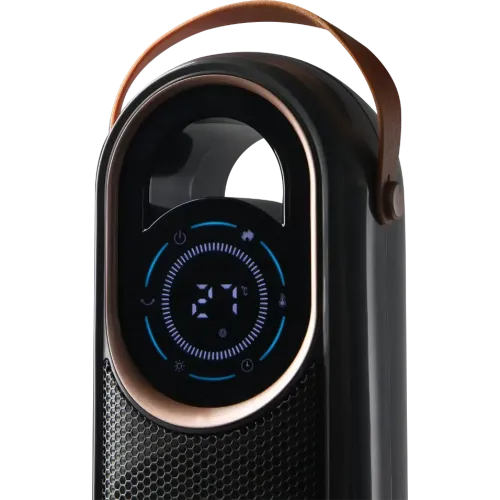 Тепловентилятор LEONORD LPTC-6007K, 2 кВт, керам, эффект пламени