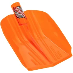 Лопата снеговая ЭТАЛОН AUTO1 поликорбонатная 225х340х880 (GPLP004 AUTO1)