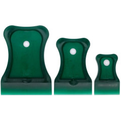 Шпатели мягкий пластик КУРС 3 шт цветные (06881)