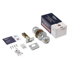 Защелка ЗШ-01-Э (хром) кл/фикс. Нора-М (7344)