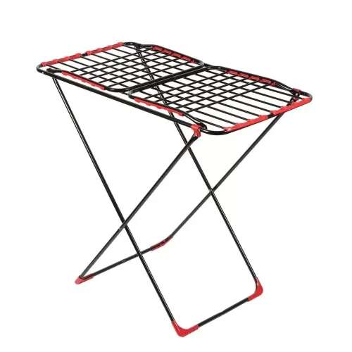 Сушилка для белья напольная DOGRULAR 17,5м, 132х53,5х134см, черная, Адель (508457)