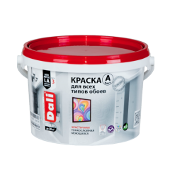Краска в/д DALI для Обоев (База А) 2,5 л