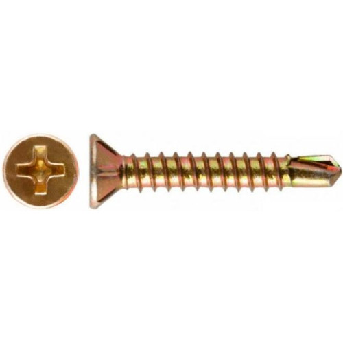 Саморез универс. WS 3,9X35 оконный желтый