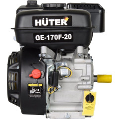 Двигатель 4Т HUTER GE-170F-20 (70/15/2)