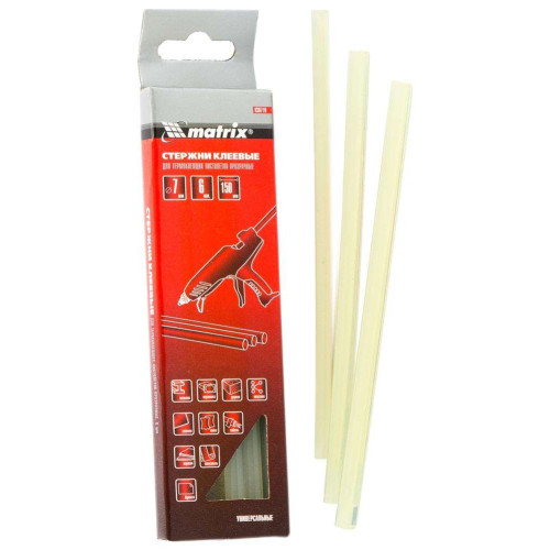 Стержни клеевые MATRIX 7*150 мм, 6 шт (930710)