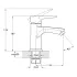 Смеситель для умывальника G-LAUF NUD1-A045