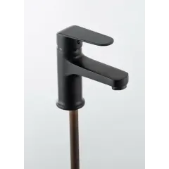 Смеситель для умывальника FRUD R10156-6 чёрный