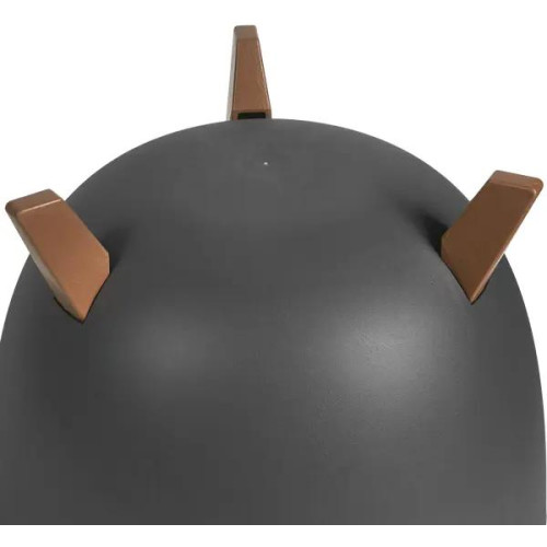 Кашпо IDEA Флориан графит 35х25.5см 12л (М 3187)