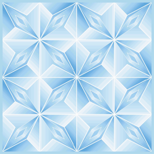 Плита потолочная Декор ЕК ОРИГАМИ голубой (30) ЦЕНА 1м2