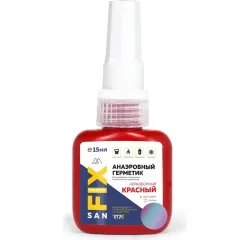 Герметик анаэробный SANFIX краснный 15 мл.
