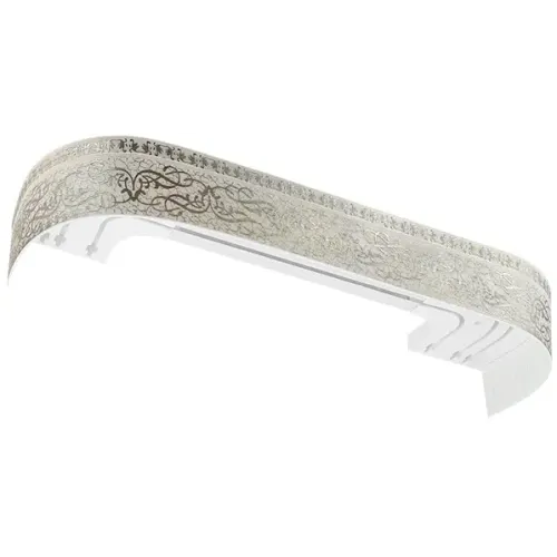 Карниз Ле-Гранд Прима 2,0м (3ряд) айвори с поворотами (3)