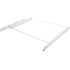 Рама выдвижная для мелкосетчатых и пластиковых корзин GS белая