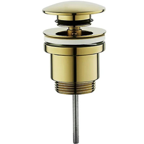 Донный клапан для раковины FRAP F62-3 золотой