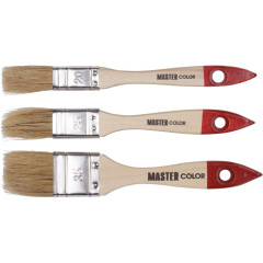 Кисти FIT Master Color флейцевые набор 3 шт (30-0502)