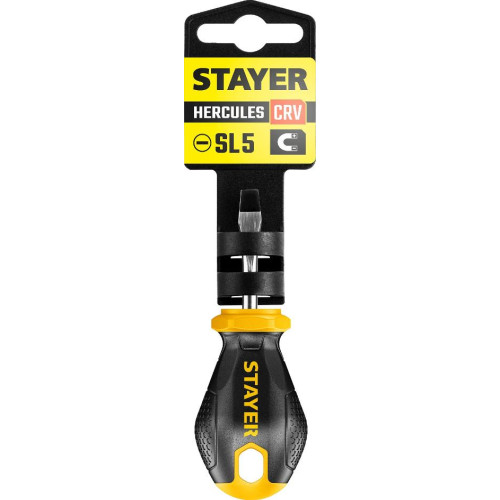 Отвертка STAYER Hercules SL 5х38 мм (2509-38-4.7)