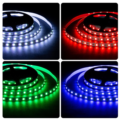 Светодиодная лента 12V APEYRON 60Led 10W IP20 RGB+6K RGBW 720lm/m 5м 5050 LSE-272