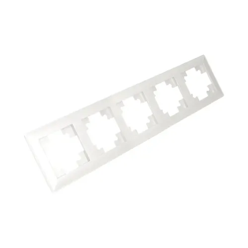 Рамка 5-пост Катрин белый PFR00-7005-01