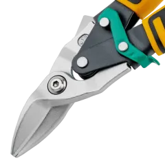 Ножницы по металлу Denzel прямой и правый рез (78371)