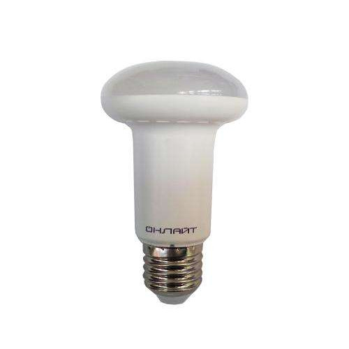 Лампа E27 светодиод.8Вт 4000К ОНЛАЙТ R63 (660Lm)