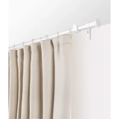 Карниз Ле-Гранд кованный 1,6-3,0м (1ряд) D16/19 белый, цилиндр (5)